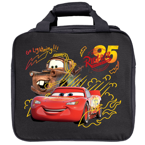 KR Strikeforce Cars Go Lightning Single Bowling Ball Tote Bag Black