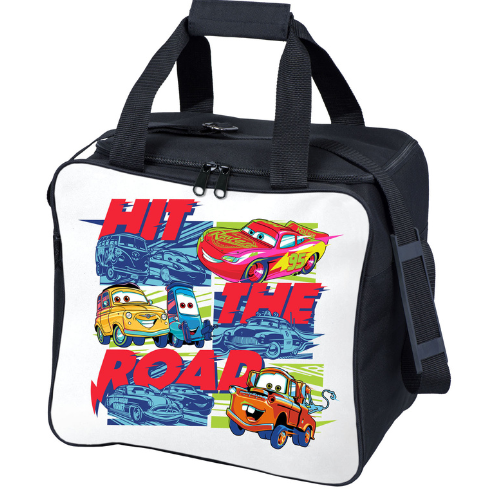KR Strikeforce Disney Cars Hit the Road 1 Ball Tote Bowling Bag