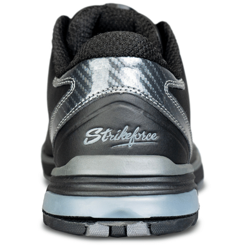 KR Strikeforce Charge Black Mens Wide Right Hand Performance Bowling Shoes