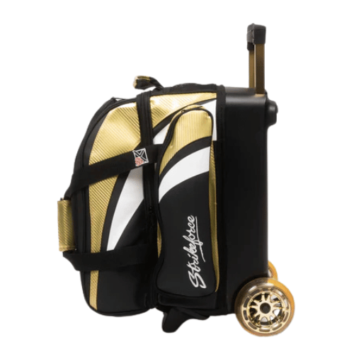 KR Strikeforce Cruiser Lux Double Roller Gold Bowling Bag