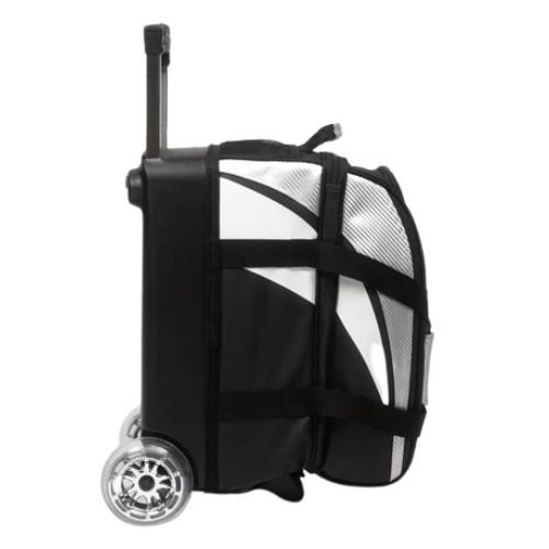 KR Strikeforce Cruiser Lux Double Roller Silver Bowling Bag