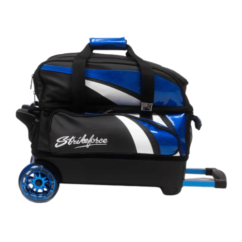 KR Strikeforce Cruiser Lux Double Roller Blue Bowling Bag