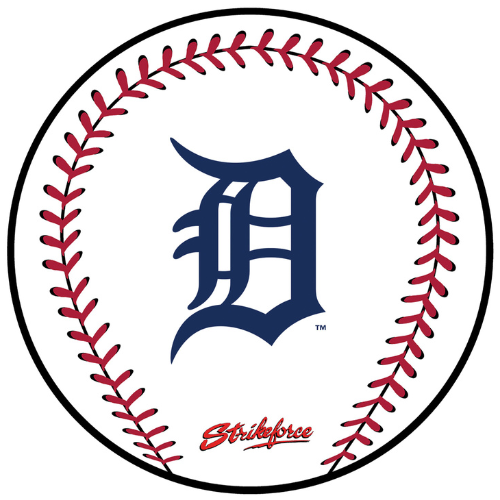 KR Strikeforce MLB Baseball Bowling Ball Cleaning Shammy Detroit Tigers
