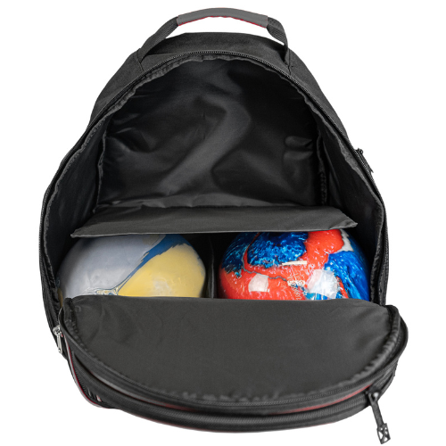 KR Strikeforce Deuce Two Ball Silver Bowling Backpack
