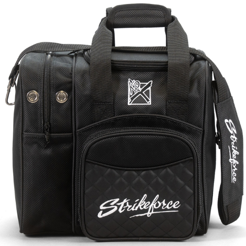 KR Strikeforce Diamond Black Flexx Single Tote Bowling Bag