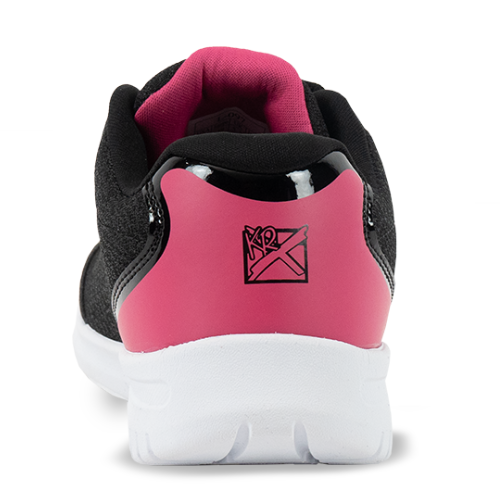 KR Strikeforce Glitz Black/Magenta Women's Bowling Shoes