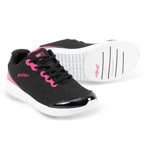 KR Strikeforce Glitz Black/Magenta Women's Bowling Shoes