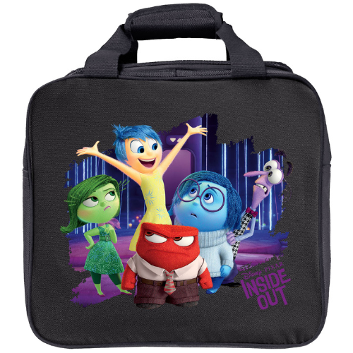 KR Strikeforce Disney Inside Out Single Ball Tote Bowling Bag Black