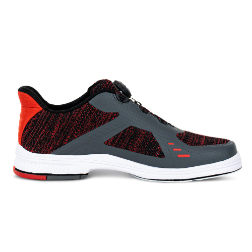 KR Strikeforce Jet FT Black/Red/Grey Right Hand Men's Performance Bowling Shoe