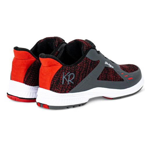 KR Strikeforce Jet FT Black/Red/Grey Right Hand Men's Performance Bowling Shoe