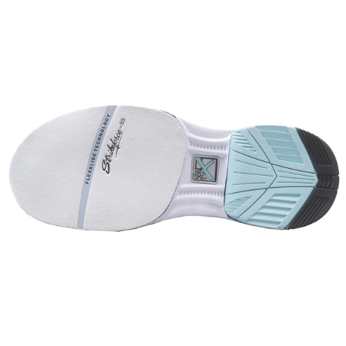 KR Strikeforce Womens Lady Jet White/Teal Left Hand Bowling Shoe