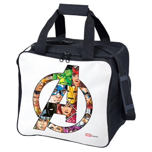 KR Strikeforce Marvel Avengers Logo 1 Ball Tote Bowling Bag