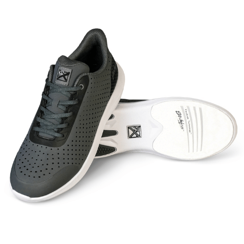 KR Strikeforce Men's Arrow Grey Athletic Bowling Shoes