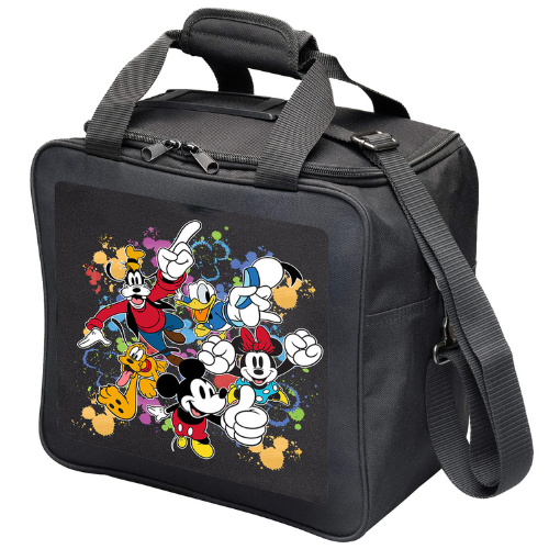 KR Strikeforce Disney Mickey and Friends Single Ball Tote Bowling Bag Black