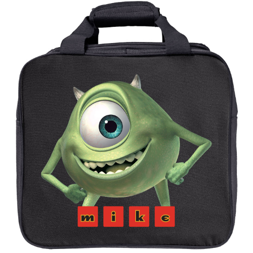 KR Strikeforce Disney Mike Wazowski Single Ball Tote Bowling Bag Black