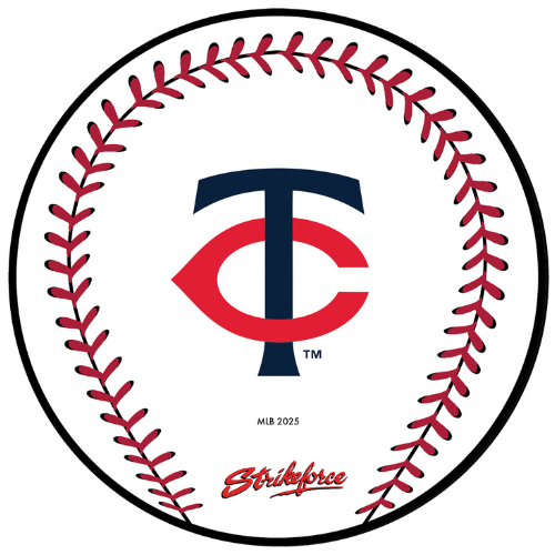 KR Strikeforce MLB Baseball Bowling Ball Cleaning Shammy Minnesota Twins