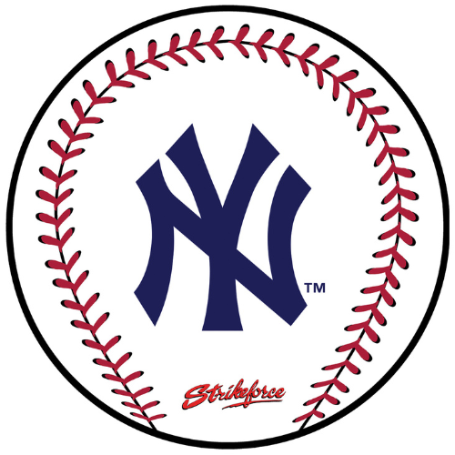 KR Strikeforce MLB Baseball Bowling Ball Cleaning Shammy New York Yankees