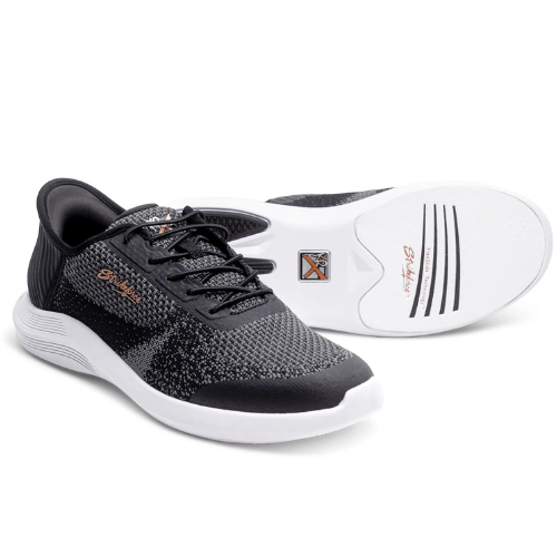 KR Strikeforce Pilot Black Wide Men’s Bowling Shoes