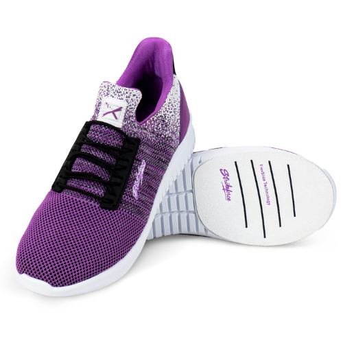 KR Strikeforce Rhythm Purple Women's Athletic Bowling Shoes