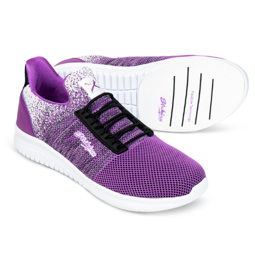 KR Strikeforce Rhythm Purple Women's Athletic Bowling Shoes