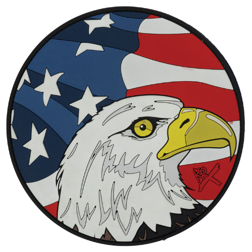 KR Strikeforce Round Shammy Leather Pad USA/Eagle