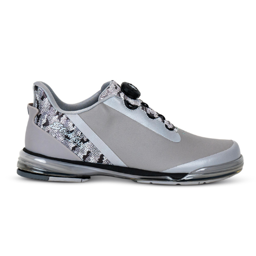 KR Strikeforce TPC Hype Grey Camo Right Hand Unisex High Performance Bowling Shoe