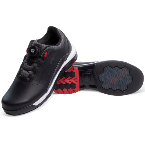 KR Strikeforce TPC Maven Black Red Left Hand Men’s Bowling Shoe