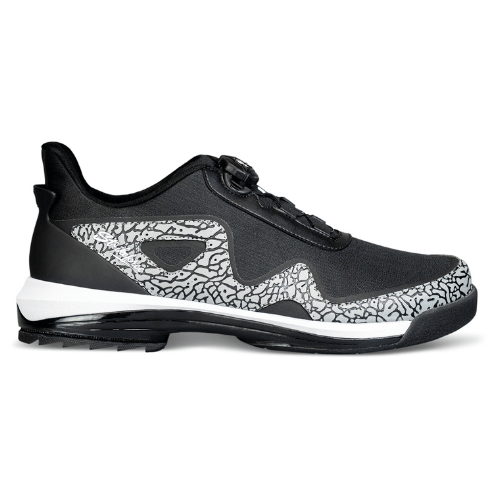 KR Strikeforce TPC The Gladiator Black/Stone High Performance Mens Left Hand Bowling Shoes
