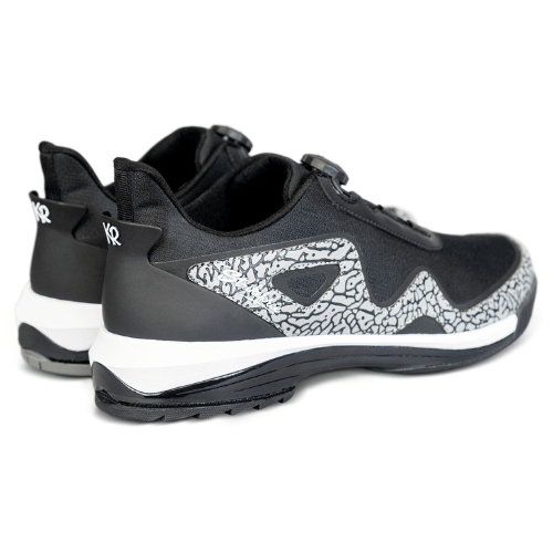 KR Strikeforce TPC The Gladiator Black/Stone High Performance Mens Left Hand Bowling Shoes