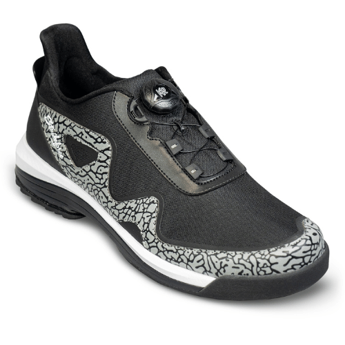 KR Strikeforce TPC The Gladiator Black/Stone High Performance Mens Left Hand Bowling Shoes