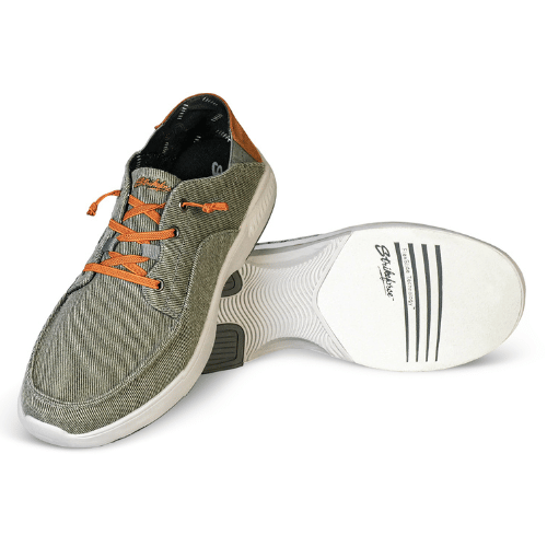KR Strikeforce The Austin Charcoal/Brown Men Athletic Bowling Shoes