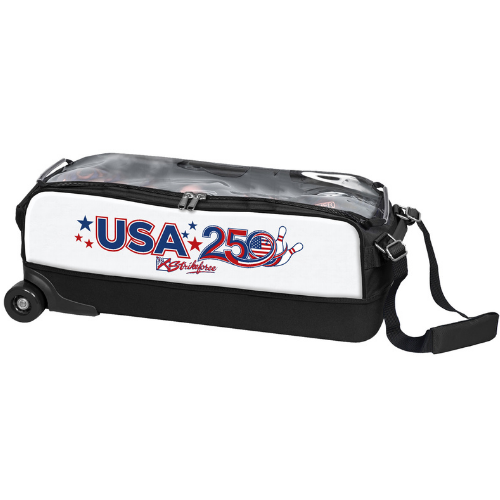 KR Strikeforce USA 250-Years Slim Triple Bowling Ball Tote Bag