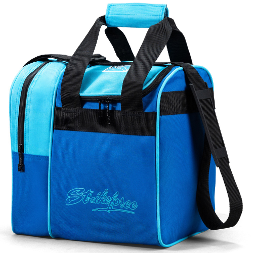 KR Strikeforce Rook Single Tote Style Blue/Teal 1 Ball Bowling Bag