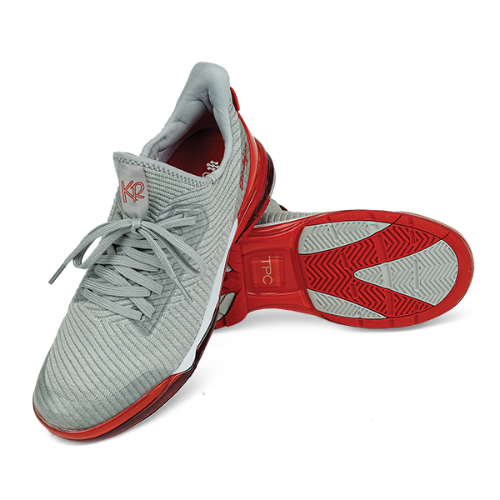 KR Strikeforce TPC Alpha Unisex Right Hand Grey/Red Pre Order Bowling Shoes, Ships 6/28/23