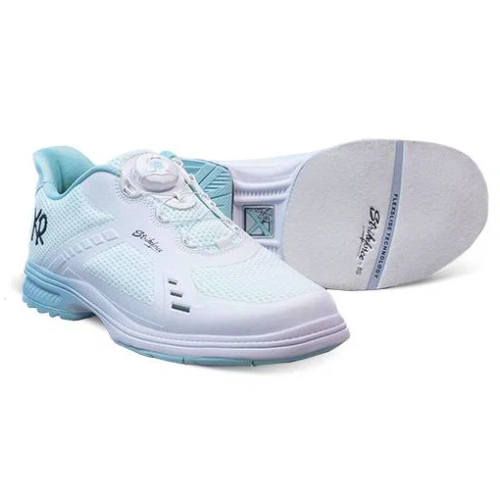 KR Strikeforce Womens Lady Jet White/Teal Right Hand Bowling Shoe