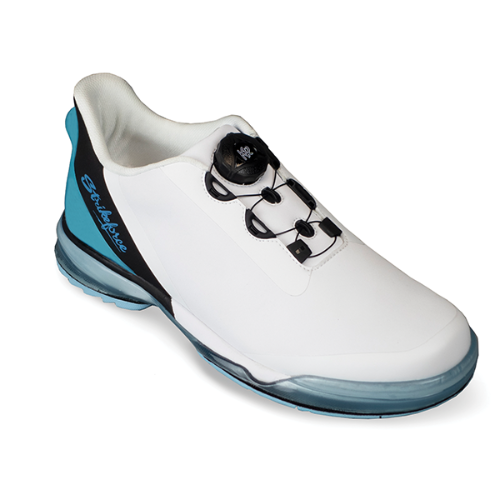 KR Strikeforce TPC Hype Unisex Right Hand White/Black/Sky Bowling Shoes