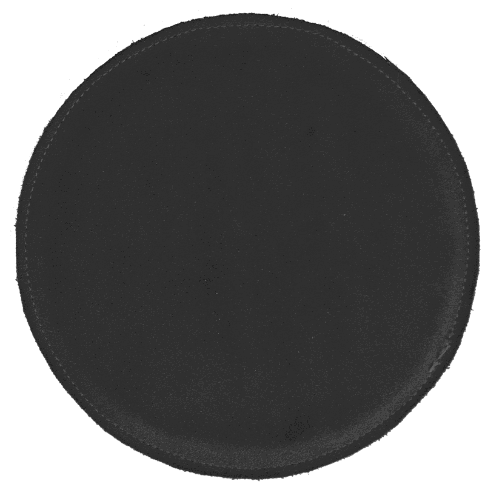 KR Strikeforce Round Shammy Leather Pad Pink Donuts