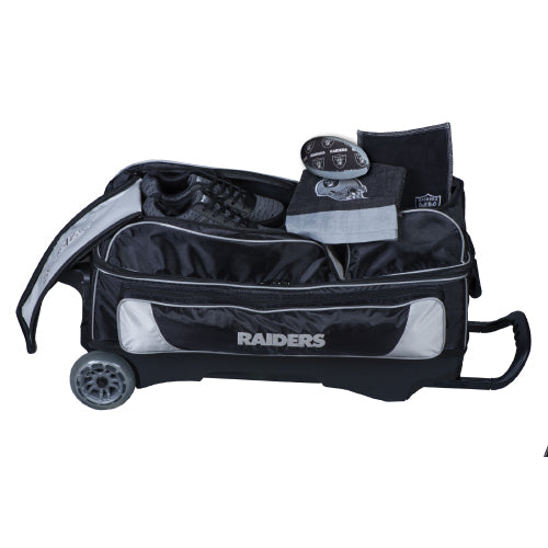 KR Strikeforce NFL 3 Ball Roller LAS Vegas Raiders Bowling Bag