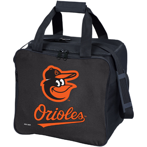 KR Strikeforce MLB Baltimore Orioles Single Ball, Shoe and Accessory Tote Bowling Bag