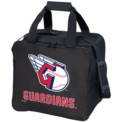 KR Strikeforce MLB Cleveland Guardians Single Ball, Shoe and Accessory Tote Bowling Bag