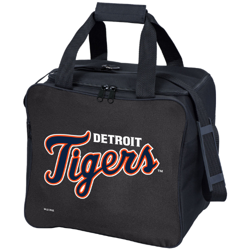 KR Strikeforce MLB Detroit Tigers Single Ball, Shoe and Accessory Tote Bowling Bag