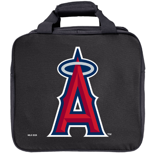 KR Strikeforce MLB Los Angeles Angels Single Ball, Shoe and Accessory Tote Bowling Bag