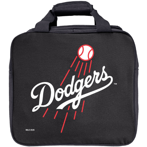 KR Strikeforce MLB Los Angeles Dodgers Single Ball, Shoe and Accessory Tote Bowling Bag