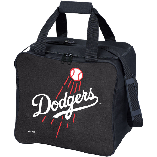 KR Strikeforce MLB Los Angeles Dodgers Single Ball, Shoe and Accessory Tote Bowling Bag