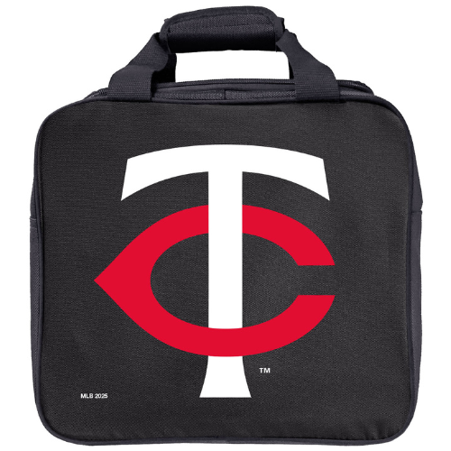 KR Strikeforce MLB Minnesota Twins Single Ball, Shoe and Accessory Tote Bowling Bag