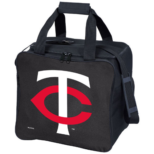 KR Strikeforce MLB Minnesota Twins Single Ball, Shoe and Accessory Tote Bowling Bag