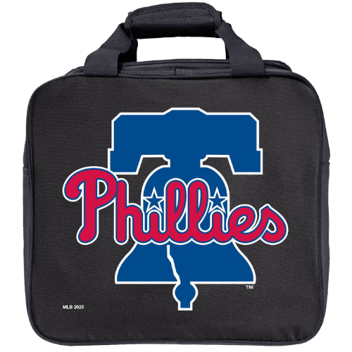 KR Strikeforce MLB Philadelphia Phillies Single Ball, Shoe and Accessory Tote Bowling Bag