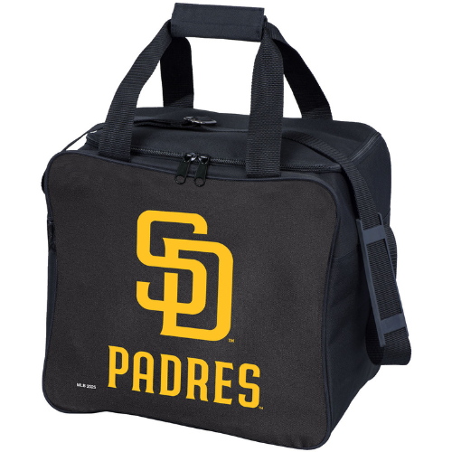 KR Strikeforce MLB San Diego Padres Single Ball, Shoe and Accessory Tote Bowling Bag