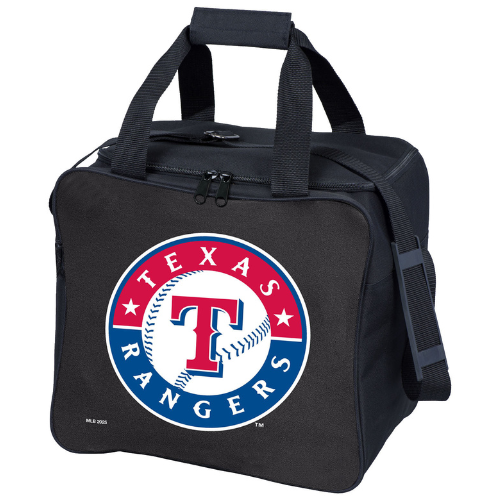 KR Strikeforce MLB Texas Rangers Single Ball, Shoe and Accessory Tote Bowling Bag