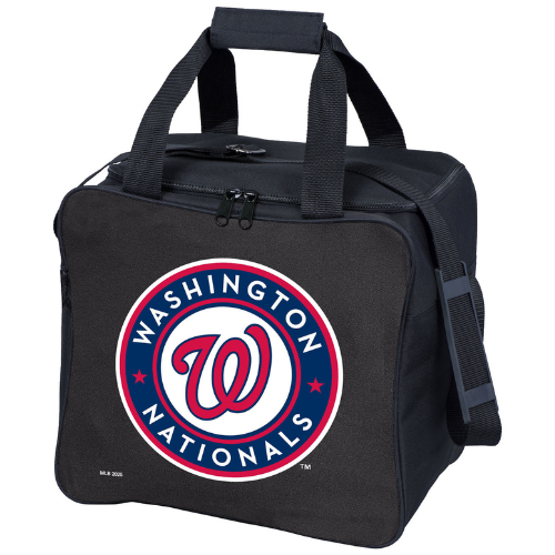 KR Strikeforce MLB Washington Nationals Single Ball, Shoe and Accessory Tote Bowling Bag